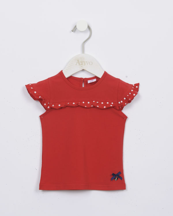 Picture of C1985 GIRLS COTTON TOP WITH STARS